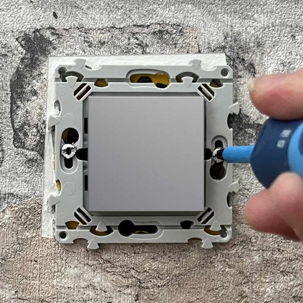 Démontez l’interrupteur à remplacer