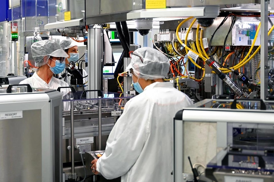 Nouvelle usine de production de relais Hager à Obernai