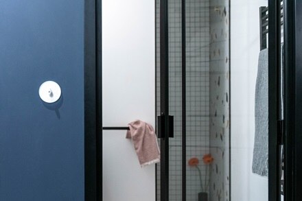 appareillage mural 1930 de Hager, finition transparence, fonction interrupteur alba,