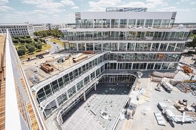 Projet batiment du Credit Agricole Brie Picardie