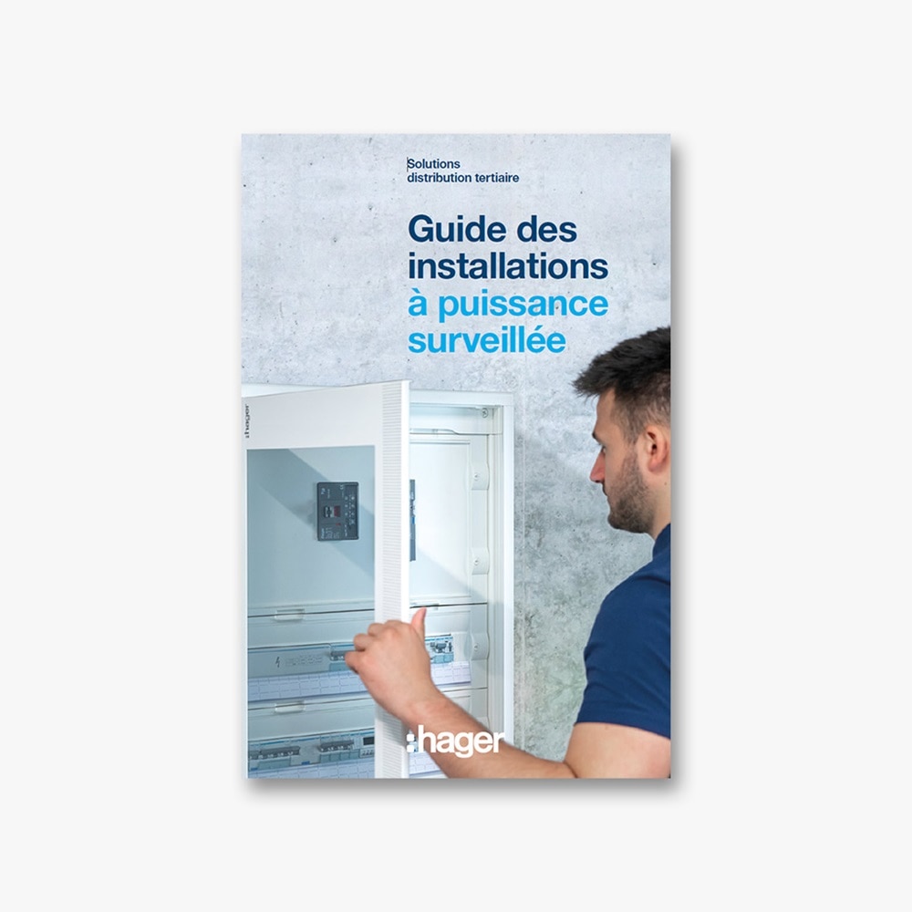 Couverture du guide puissance surveillee (tarif jaune) Hager