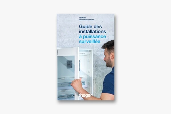 Couverture du guide puissance surveillee (tarif jaune) Hager