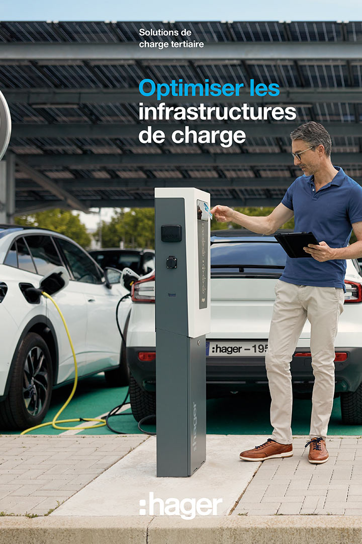Brochure solution de charge tertiaire de Hager