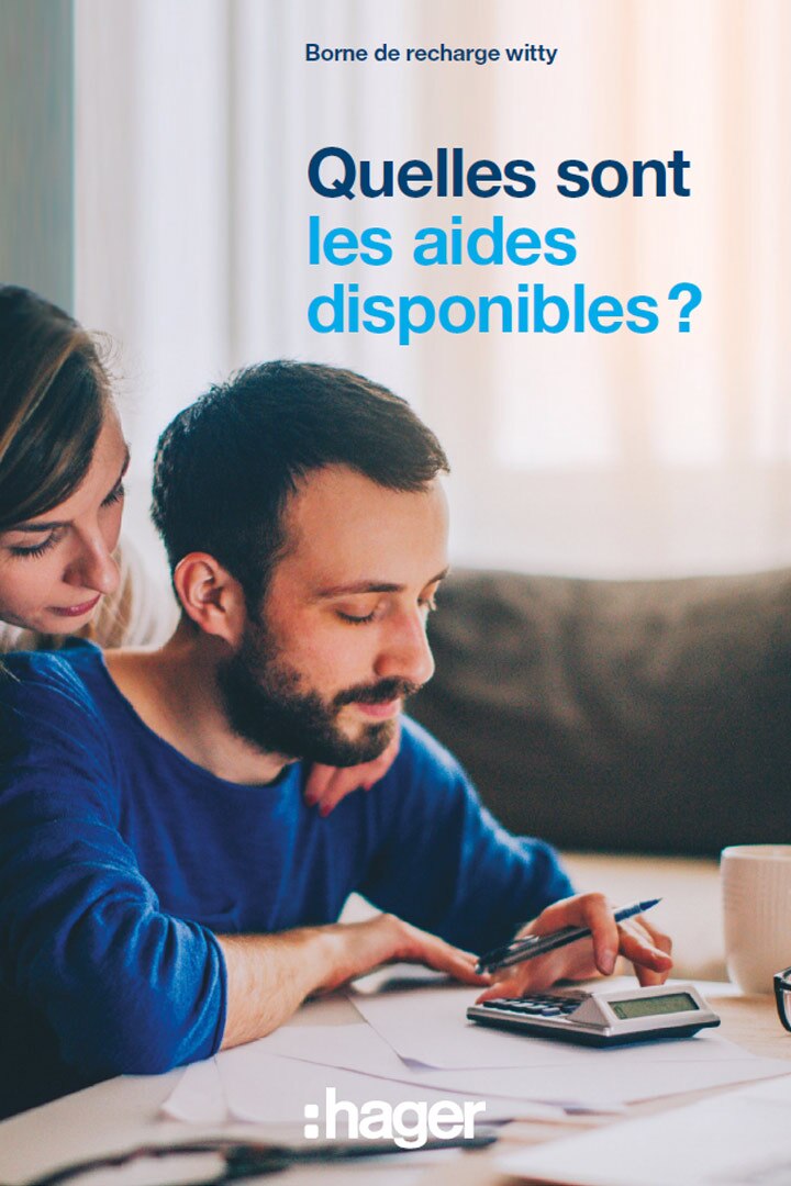 Hager brochure aide financière bornes de charge BtoC