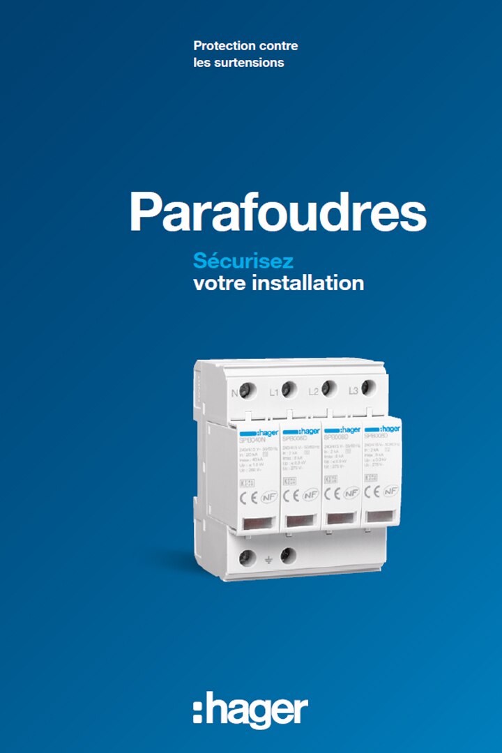 Hager catalogue parafoudres