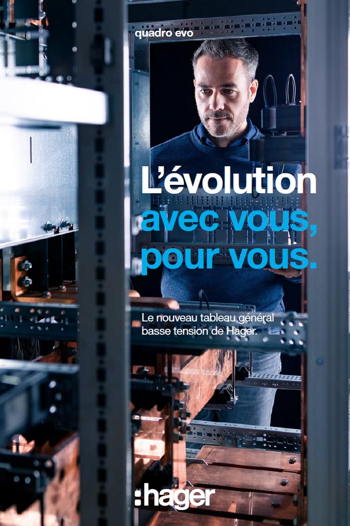 Hager catalogue enveloppes quadro evo