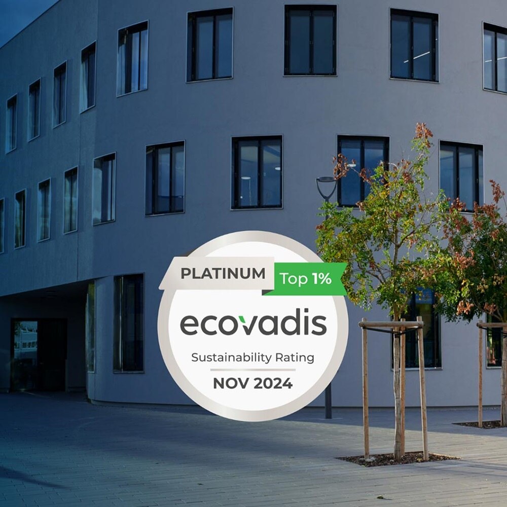 Le statut platinum décerné à Hager Group par EcoVadis