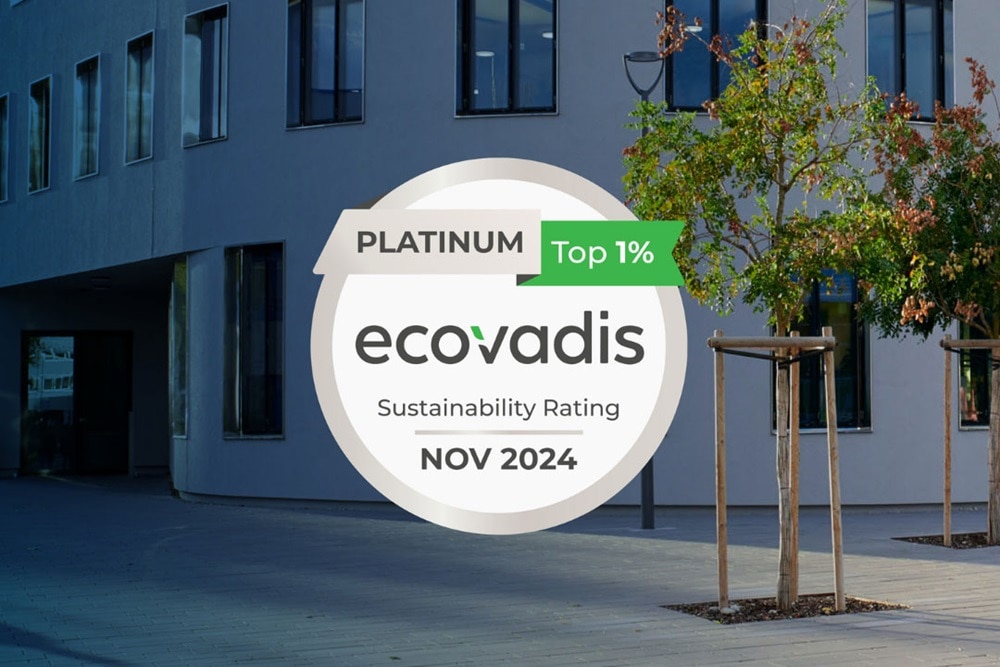 Le statut platinum décerné à Hager Group par EcoVadis