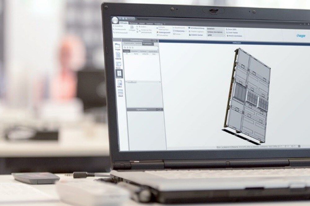 Illustration de la formation TER023 de Hager explore, Etudiez et chiffrez un tableau électrique avec le logiciel Hagercad édition expert jusqu'à 4000 A