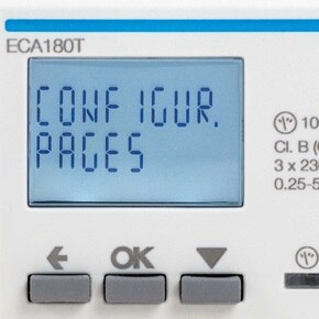 Compteur électrique hager, IHM hager