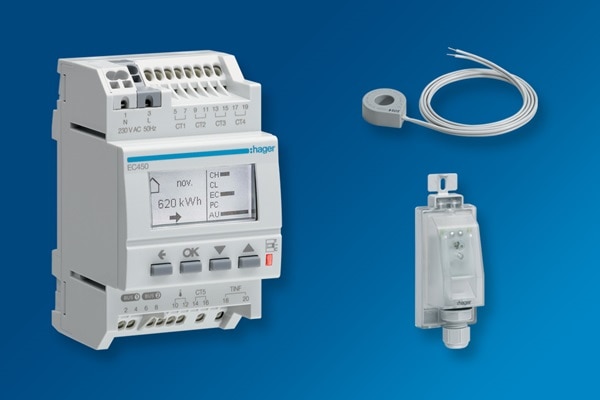 Offre cashback Hager VIPros pour l’achat d’un indicateur de consommation RE2020 réf. EC453 