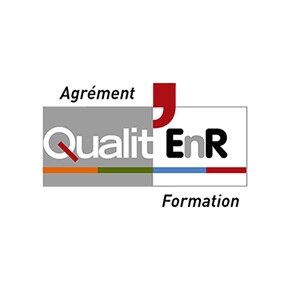 Logo agrément Qualit'ENR formation, organisme de formation Hager explore