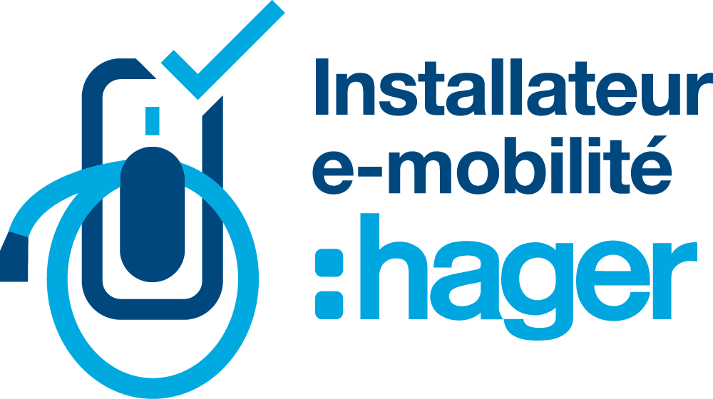 Logo installateur e-mobilite Hager