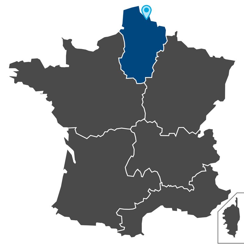 Carte Centre de Compétences Hager Lezennes