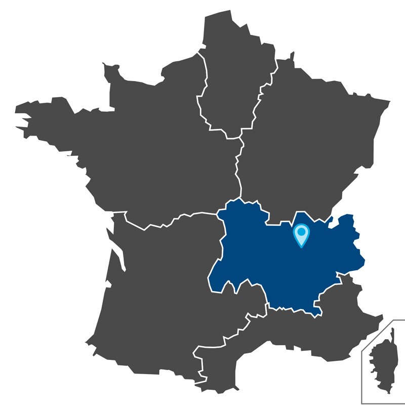 Carte Centre de Compétences Hager Saint-Priest