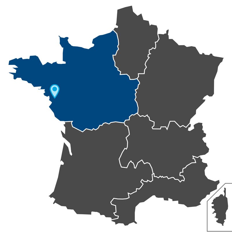 Carte Centre de Compétences Hager La-Chapelle-sur-Erdre