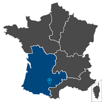 Carte Centre de Compétences Hager Colomiers