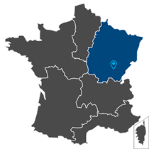 Carte Centre de Compétences Hager Dijon