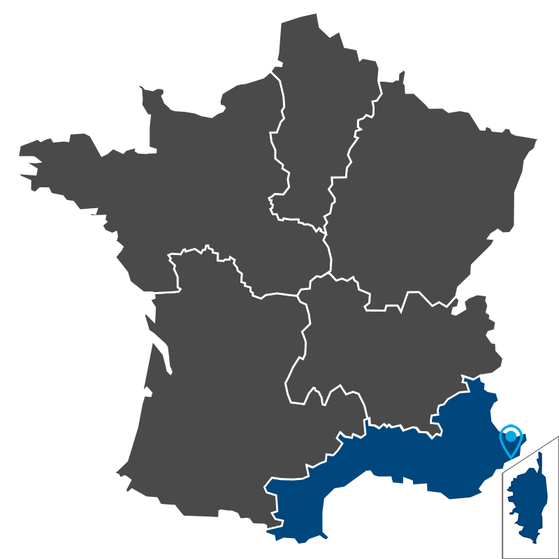 Carte Centre de Compétences Hager Valbonne