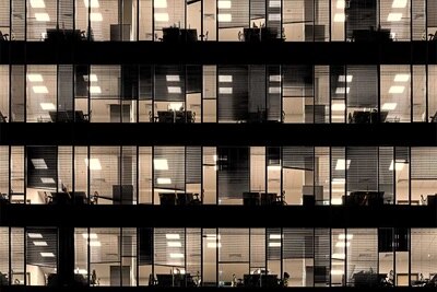 Bureaux d'un bâtiment tertiaire, decret tertiaire