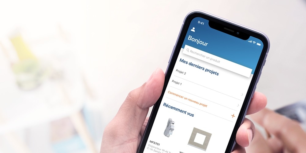 Application mobile gratuite Hager Ready, l’assistant digital de l’électricien ; le logiciel schema electrique