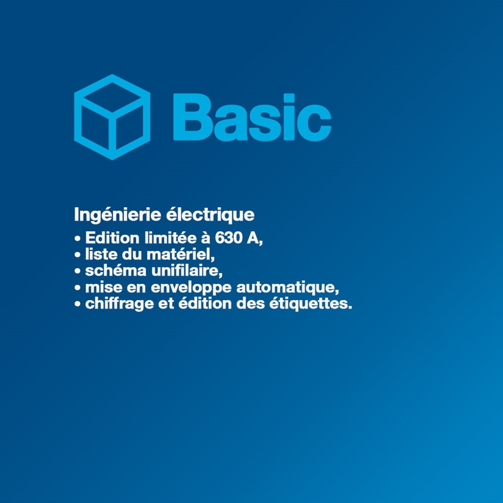 Descriptif logiciel Hagercad édition Basic de Hager
