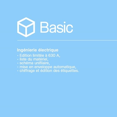 Descriptif logiciel Hagercad édition Basic de Hager
