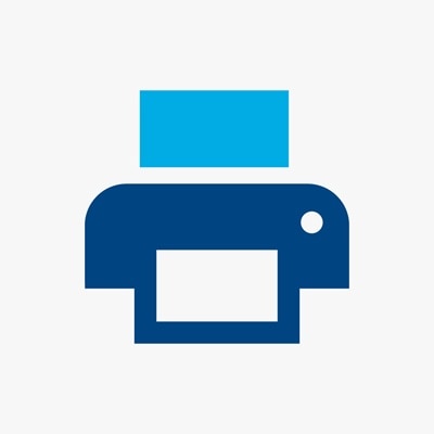 pictogramme Hager représentant une imprimante