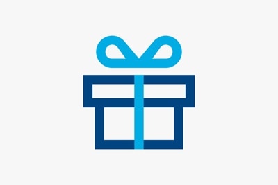 pictogramme Hager représentant un cadeau