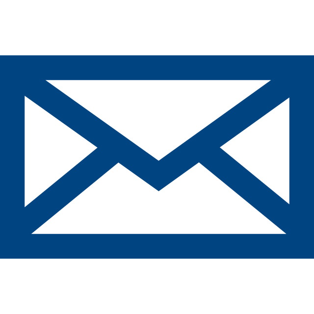 Pictogramme Hager, mai, courriel