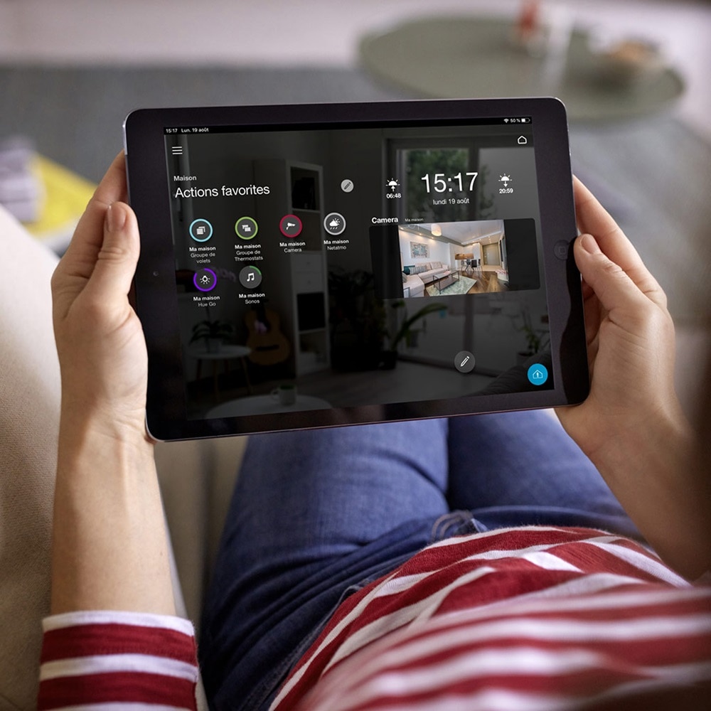 application domovea sur tablette, nouvelle version serveur domovea