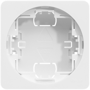 appareillage mural ateha de Hager, boîte simple vide WJA681B