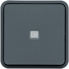 appareillage étanche IP55, prises et interrupteurs étanches Hager, cubyko interrupteur va-et-vient témoin WNA003