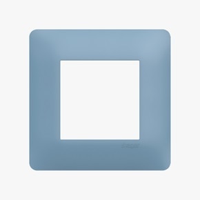 appareillage mural essensya de Hager, plaque 1 poste riviera WE531