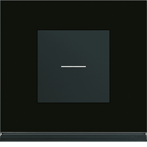 appareillage mural gallery de Hager, plaque WXP4102 et méca WXD01N