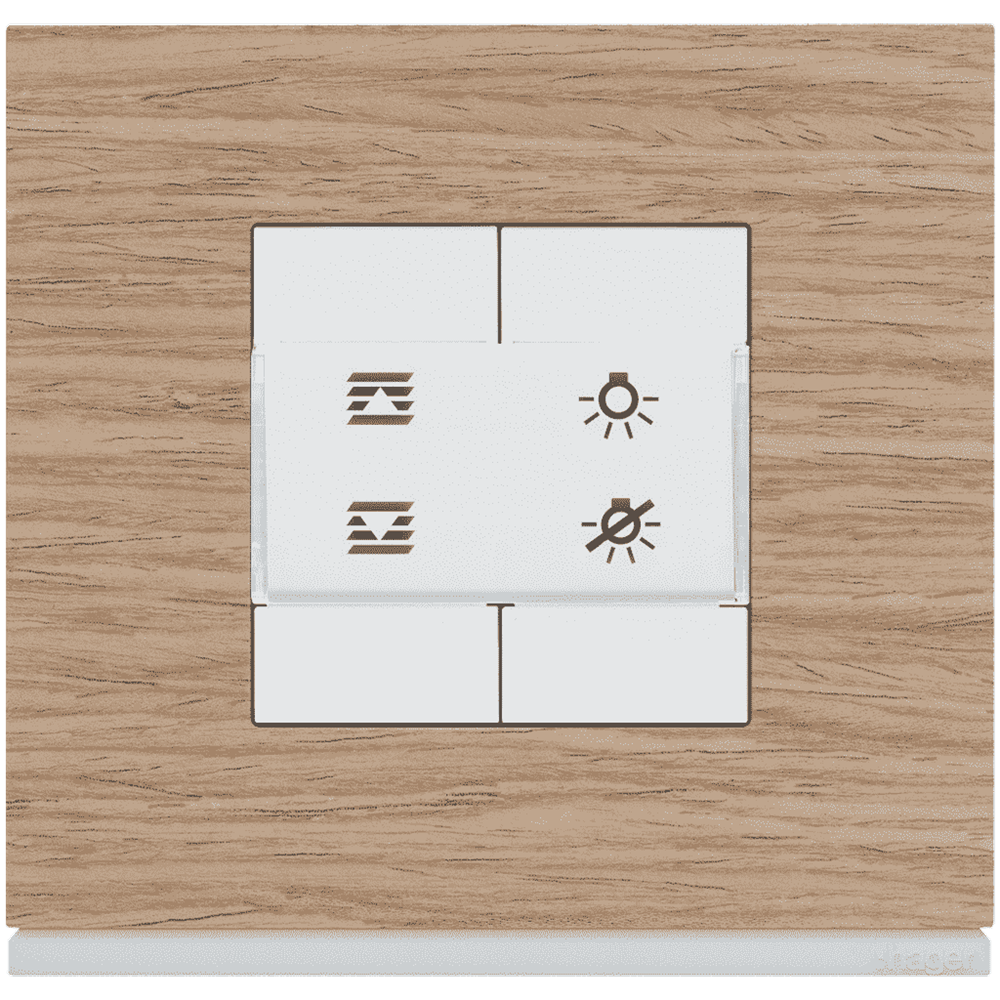 Hager gallery, interrupteur KNX ou avec micromodules, domotique maison