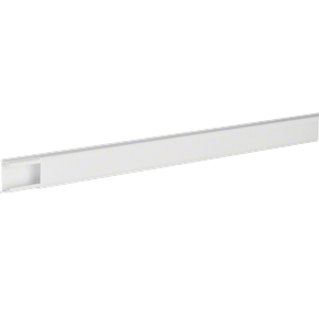 cheminement de câbles, moulure blanc ateha Hager, rénovation électrique maison