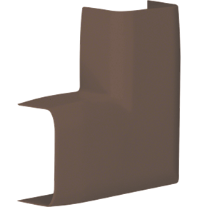 cheminement de câbles, moulure ateha Hager, angle plat marron, rénovation électrique maison