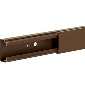 cheminement de câbles, goulotte LFF marron Hager