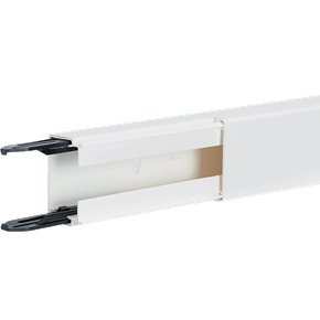 cheminement de câbles, goulotte LFF blanc pure Hager