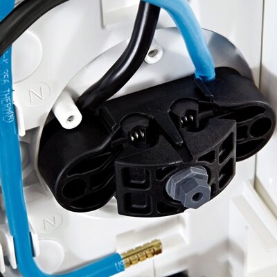 panneau de contrôle gamma+ de Hager compteur linky raccordement rapide ERDF