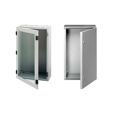 Porte opaque ou transparente coffret étanche IP65 et IP66 orion+ de Hager