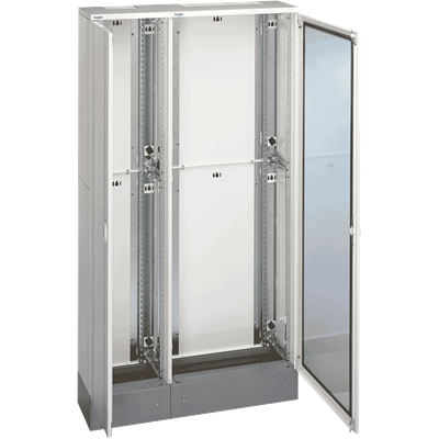 Coffret quadro4 Hager, armoire métallique classe I