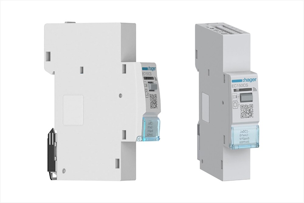 Compteur d'énergie résidentiel Hager EC150CS