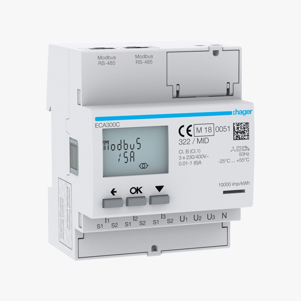 compteur électrique, armoire électrique hager, comptage et gestion
