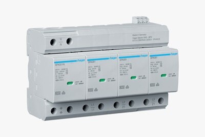 Parafoudre type 1 + type 2, SPA801 de Hager