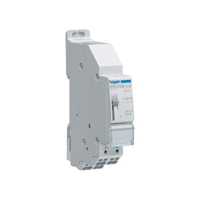 Puissance, commande et signalisation, télérupteur EPS510B de Hager pour le résidentiel