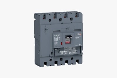 disjoncteur P250 LSI HMT251JR, boîtier moulé h3+ de Hager