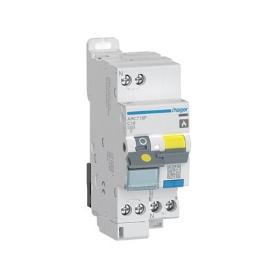 Protecteur d'arc Hager ARC716F, AFDD, DPDA