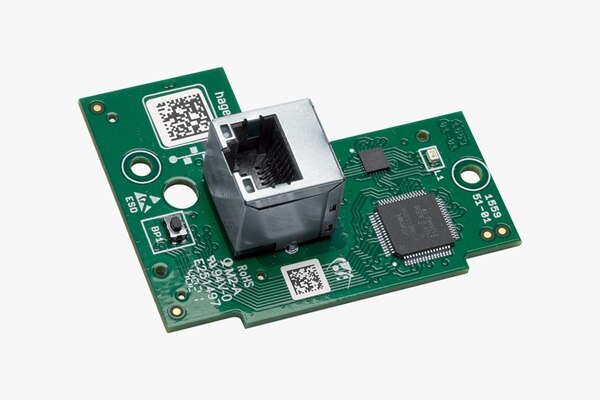 Carte de communication Ethernet, en option sur borne de charge witty XEV1K de Hager